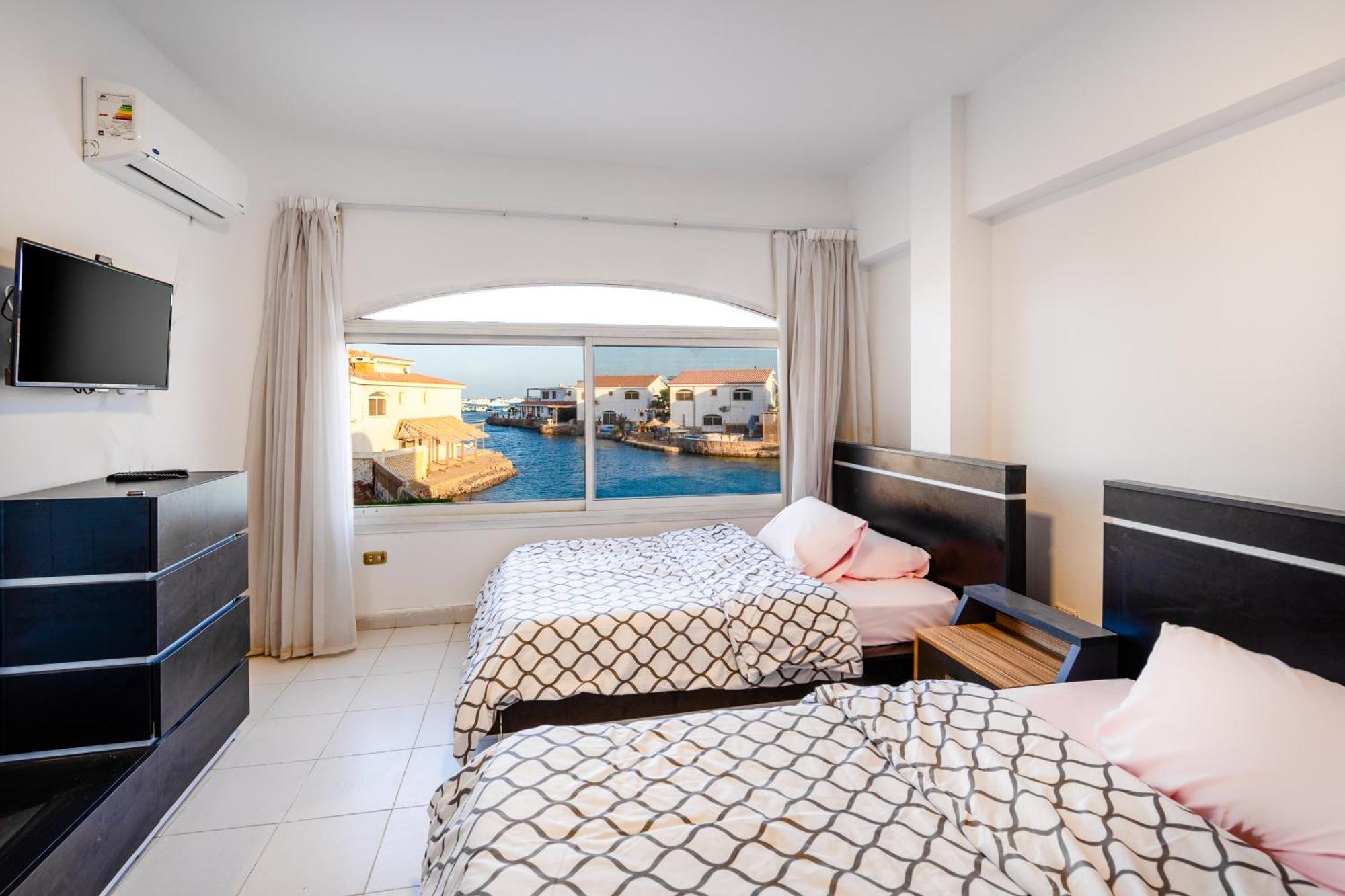 הורגהדה Aden Beach - Sea View Room With Beach Access In Villa מראה חיצוני תמונה